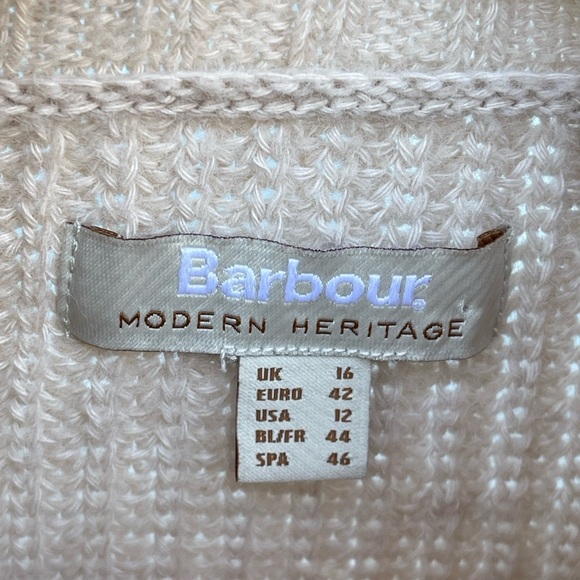 BARBOUR ELSA KNIT - Jumper size 12 - Picture 7 of 14